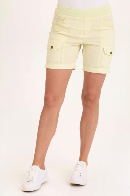 Clarissa Stretch Poplin Cargo Short